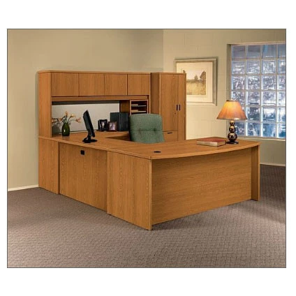 HON 10500 Series Double Full-Height Pedestal Desk 72", Assembled - 105890CC - Image 3