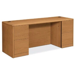 HON 10700 Series Double Pedestal Kneespace Credenza 72" - 10741