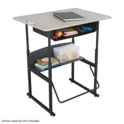 Safco AlphaBetter Desk With Book Box - 1207BE