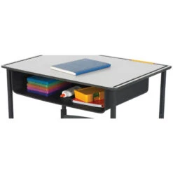 Safco AlphaBetter Book Box For Desk - 1212BL