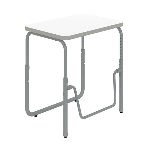 Safco AlphaBetter® 2.0 Height – Adjustable Student Desk With Pendulum Bar 22”-30” - 1221DE