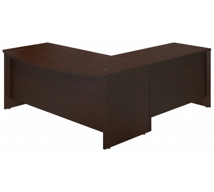 Bush Series C Elite Mocha Cherry 72W X 36D Bowfront Desk Shell With 48W Return - SRE034MR - Image 2