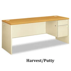 HON 38000 Series Single Pedestal On Right Credenza - 38856R