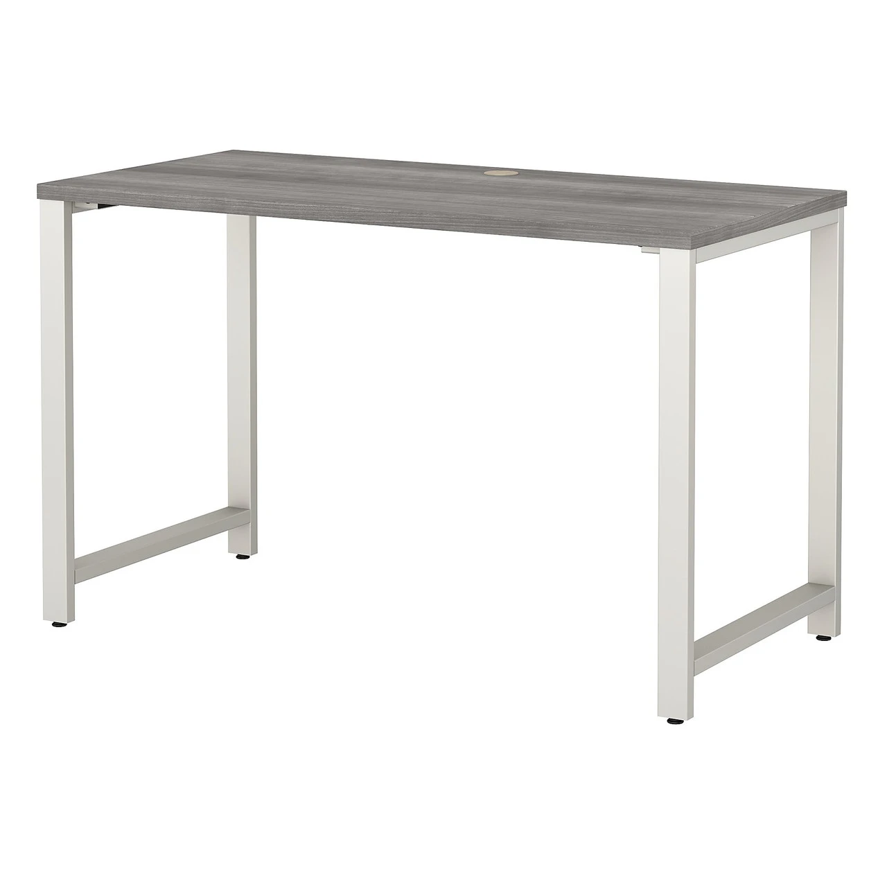 Bush Business Furniture 400 Series Table Desk 48" Platinum Gray - 400S146PG - Image 3