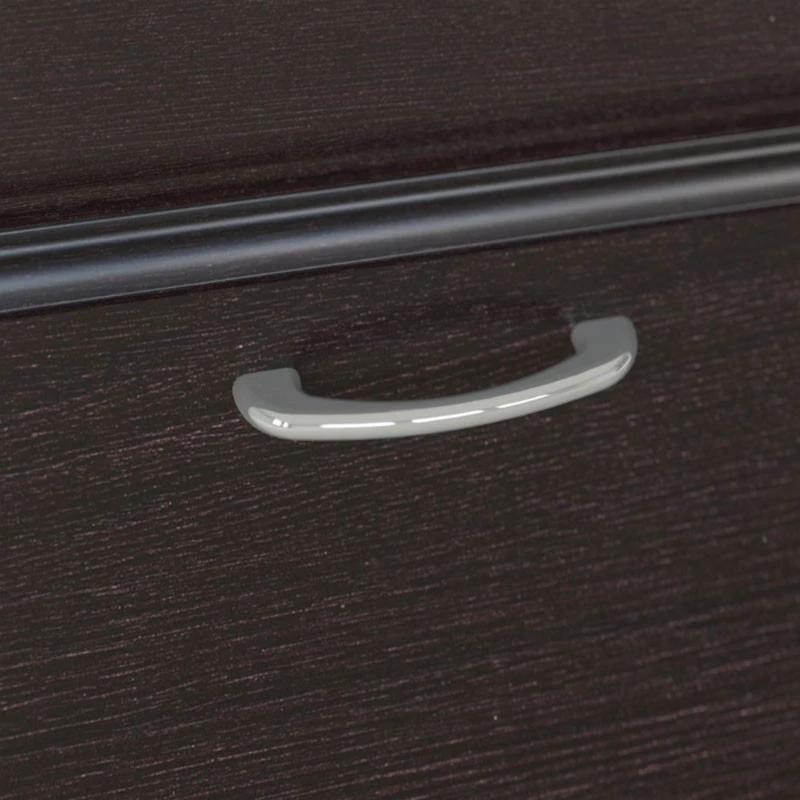 Bush Furniture Cabot Collection 60W L Shaped Computer Desk With Hutch, File Cabinet And Bookcase Espresso Oak - CAB010EPO - Image 3