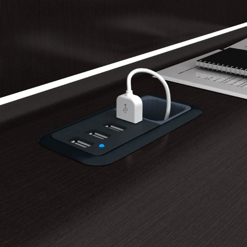 Bush Furniture Cabot Collection 60W L Shaped Computer Desk With Hutch And Small Storage Cabinet Espresso Oak - CAB016EPO - Image 6