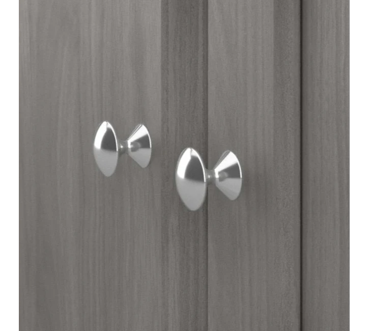 Bush Furniture Cabot Collection 60W L Shaped Computer Desk With Hutch And Tall Storage Cabinet Modern Gray - CAB017MG - Image 9