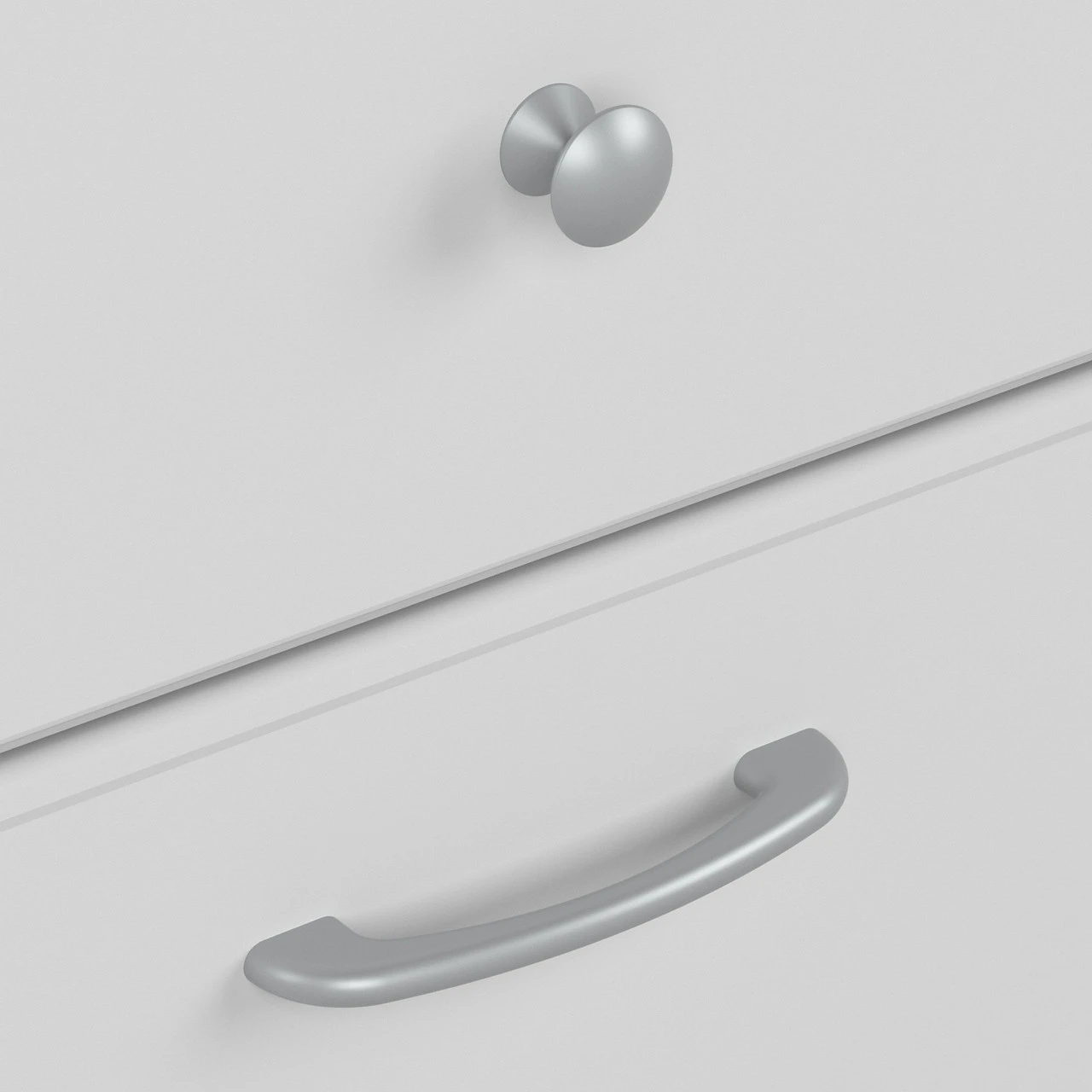 Bush Furniture Cabot Collection 60W L Shaped Computer Desk With Drawers White - CAB044WHN - Image 5