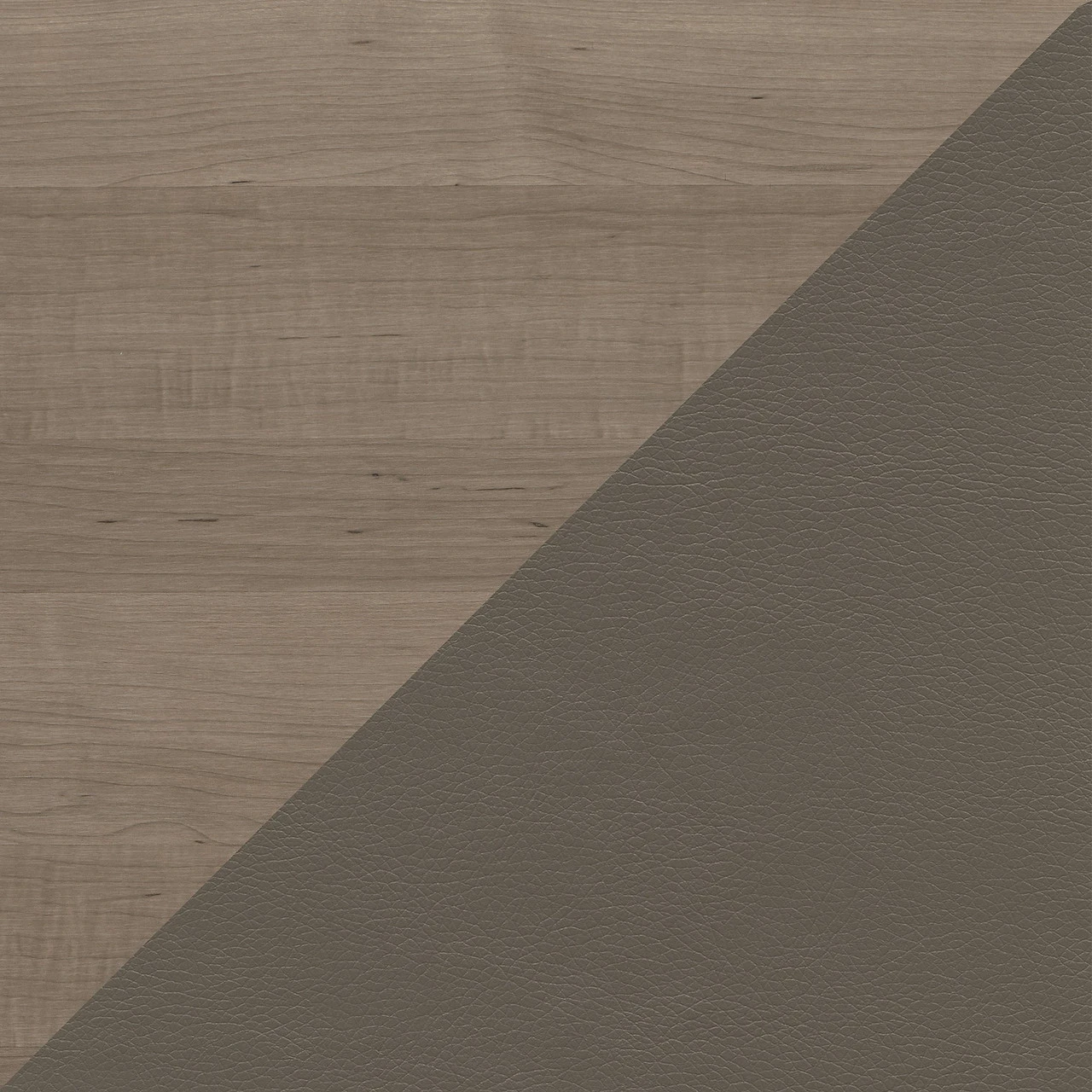 Bush Cabot Collection 60W L Shaped Desk Mid Back Leather Box Chair Ash Gray - CAB059AG - Image 8