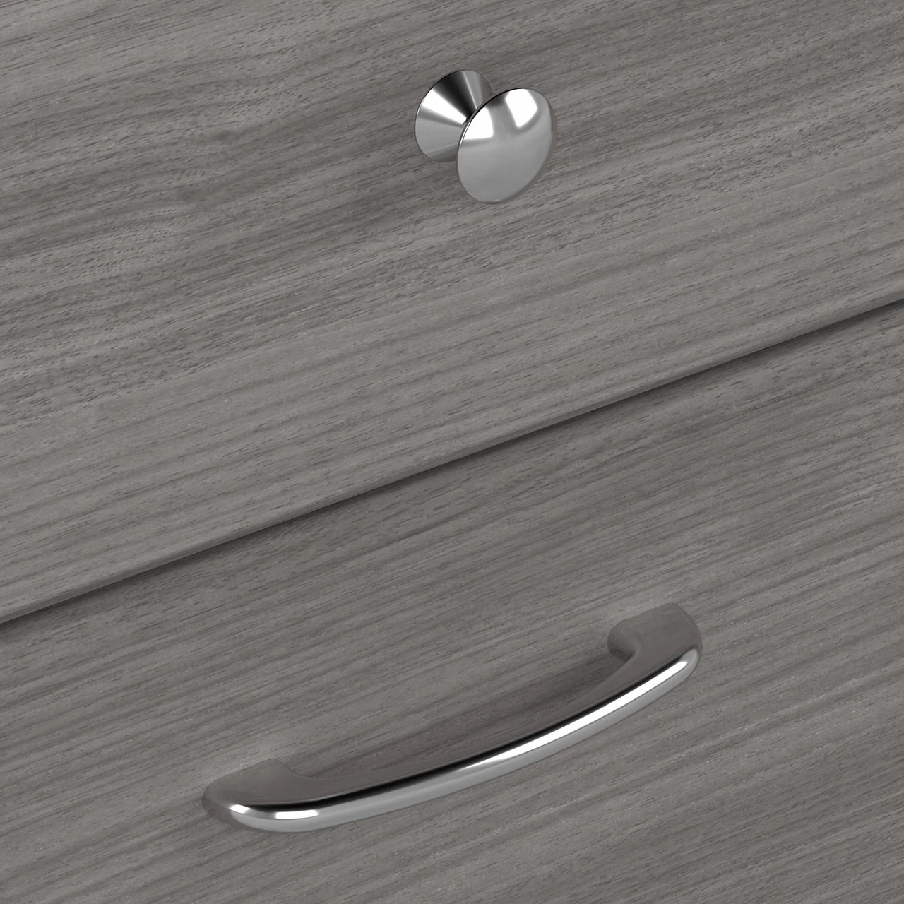 Bush Furniture Cabot Collection 72W L Shaped Computer Desk With Storage Modern Gray - CAB072MG - Image 7