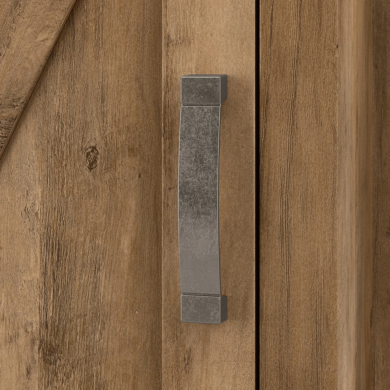 Kathy Ireland Bush Furniture Cottage Grove 60W L Shaped Desk Reclaimed Pine - CGD160RCP-03 - Image 5