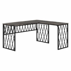 Kathy Ireland Home By Bush Furniture City Park 60W Industrial L Shaped Desk - CPK001GH