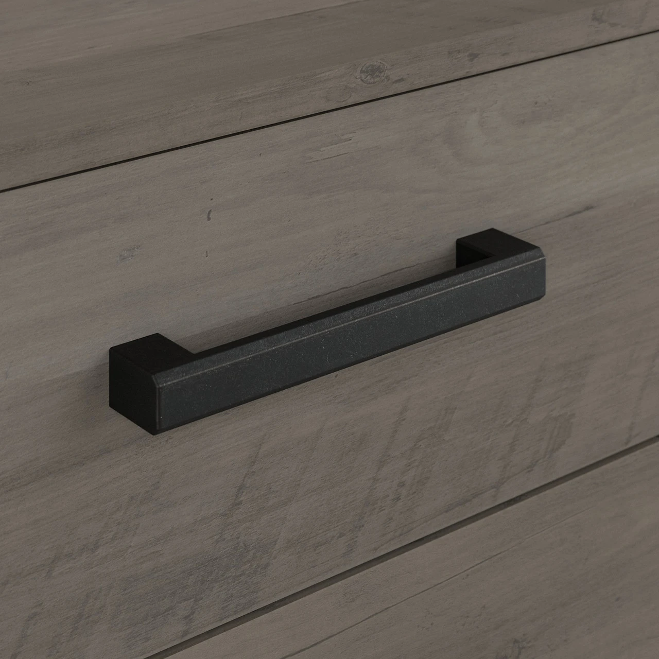 Kathy Ireland Home By Bush Furniture City Park 48W Industrial Writing Desk With Mobile File Cabinet - CPK003DG - Image 3