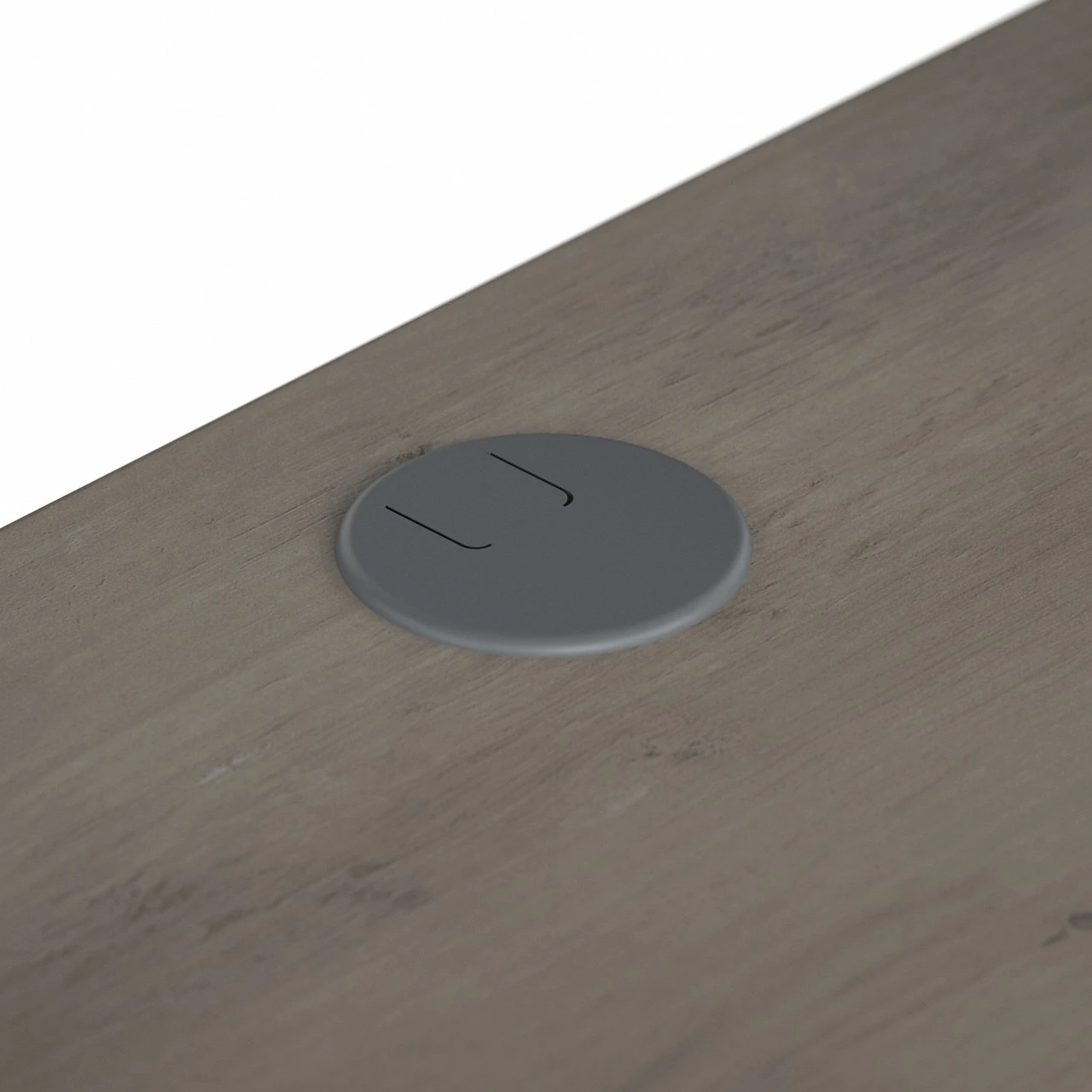 Kathy Ireland Home By Bush Furniture City Park 48W Industrial Writing Desk With Mobile File Cabinet - CPK003DG - Image 4