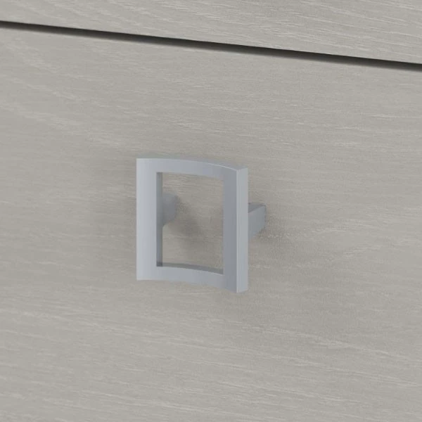 Bush Echo Bow Front Desk With 3-Drawer Mobile Pedestal 60" - ECH001GS - Image 9