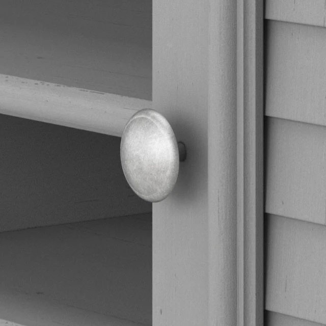 Bush Furniture Fairview 60W L Shaped Desk With Hutch In Cape Cod Gray - FV004CG - Image 8