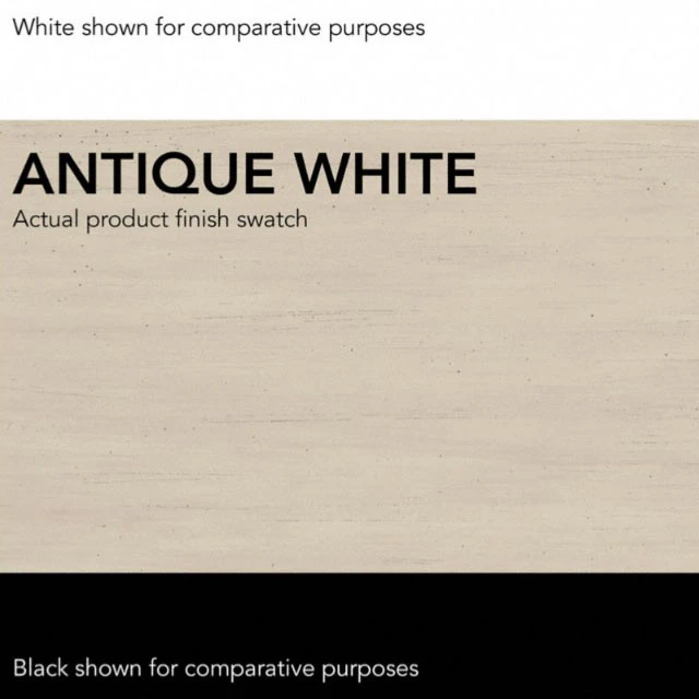 Bush Furniture Fairview 60W L Shaped Desk With Hutch, 5 Shelf Bookcase And Storage In Antique White - FV011AW - Image 9