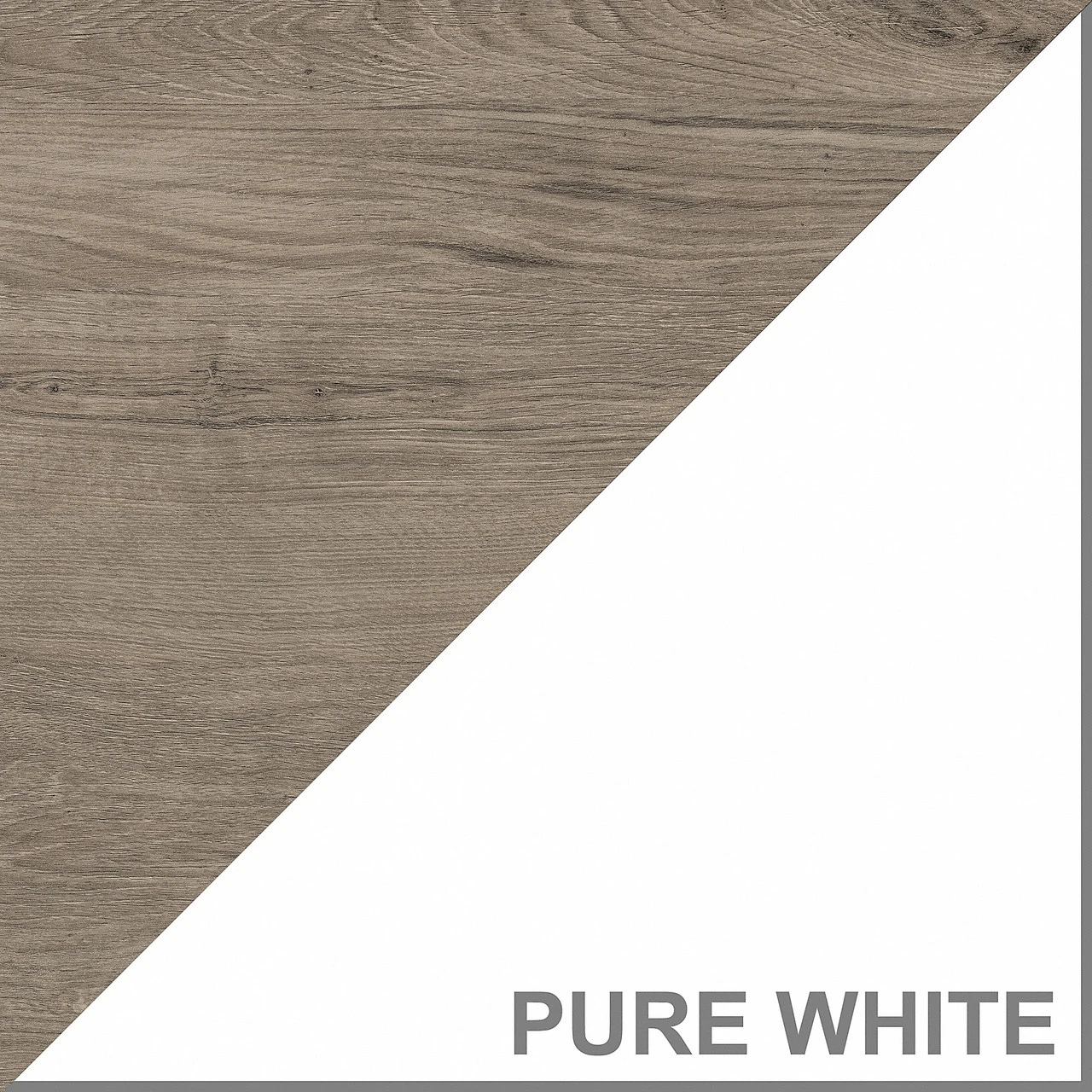 Bush Furniture Fairview 60W L Shaped Desk With Hutch And Storage Cabinet In Pure White And Shiplap Gray - FV012G2W - Image 7