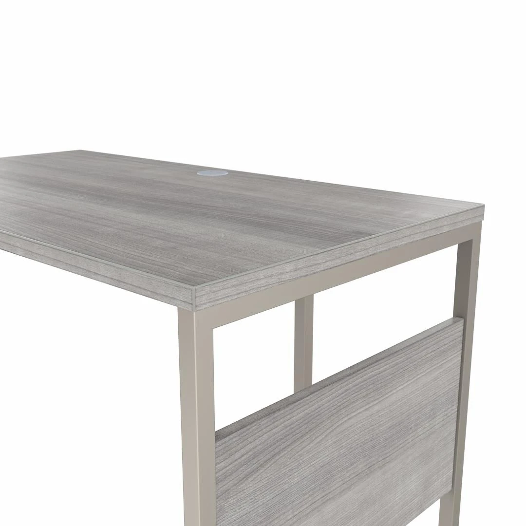 Bush Business Furniture Hybrid 72W X 36D L Shaped Table Desk In Platinum Gray - HYB025PG - Image 7