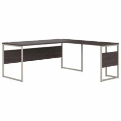 Bush Business Furniture Hybrid 72W X 30D L Shaped Table Desk In Storm Gray - HYB026SG
