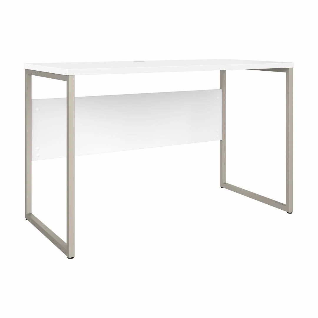 Bush Furniture Hybrid 48W X 24D Computer Table Desk In White - HYD148WH