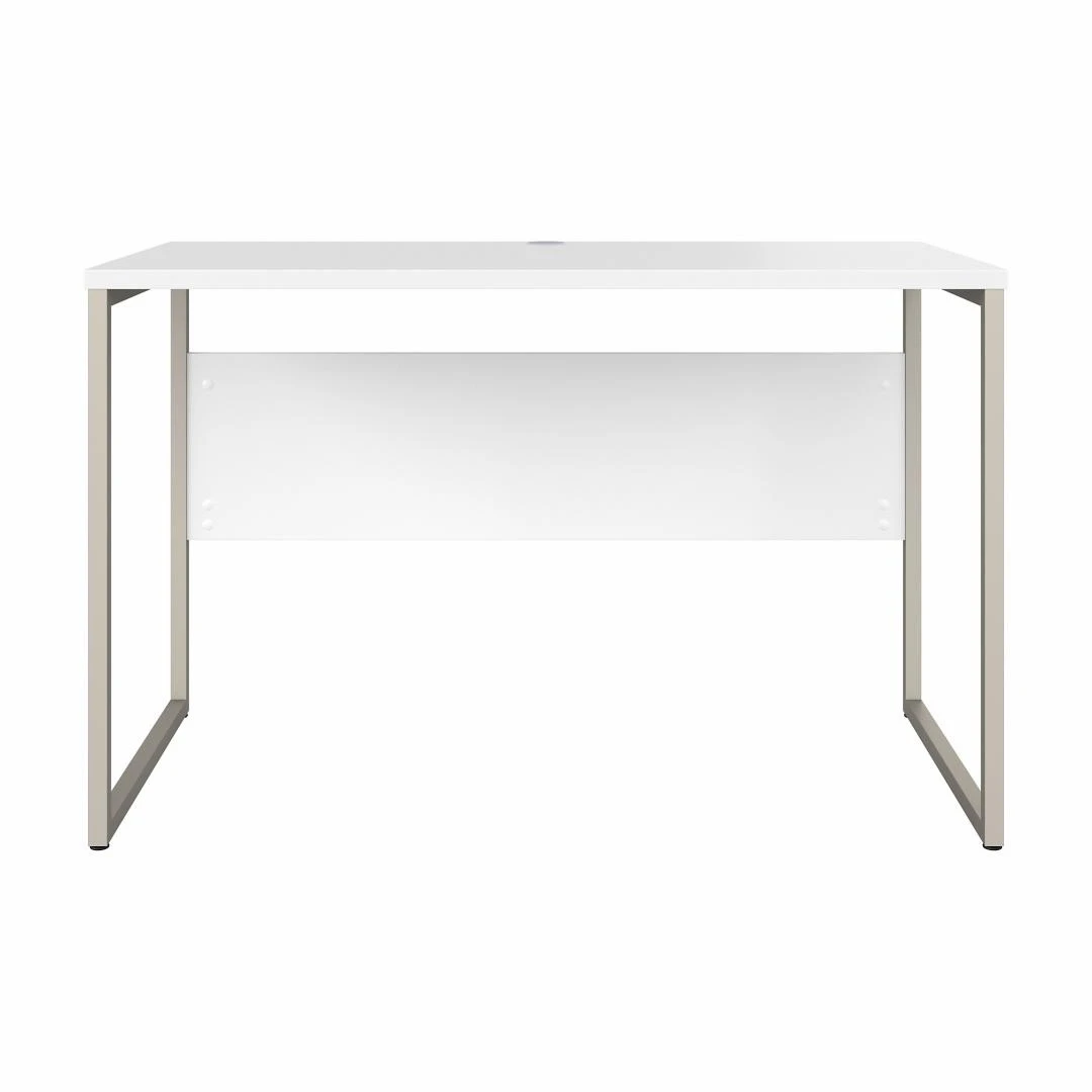 Bush Furniture Hybrid 48W X 24D Computer Table Desk In White - HYD148WH - Image 5