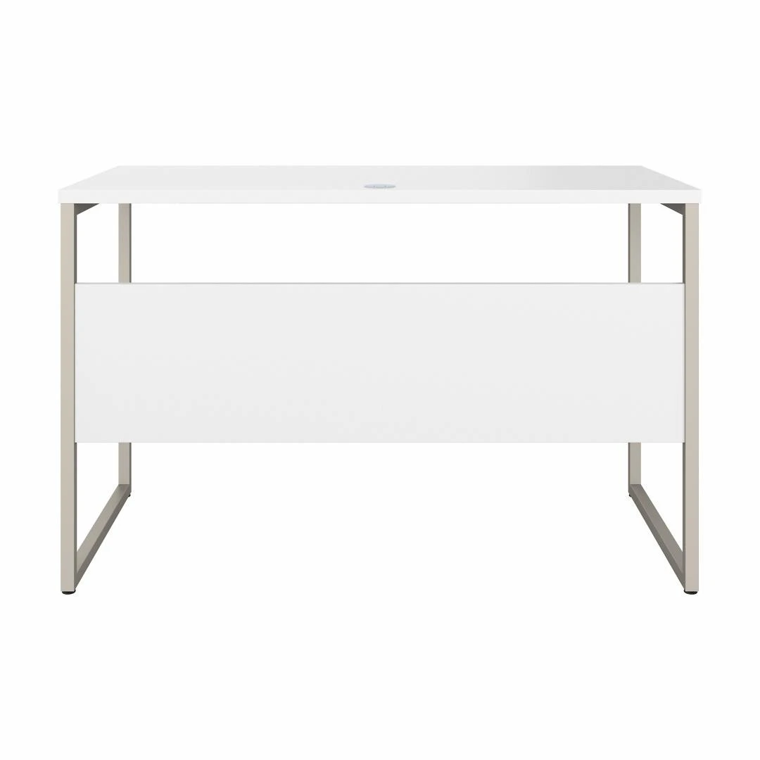 Bush Furniture Hybrid 48W X 24D Computer Table Desk In White - HYD148WH - Image 10
