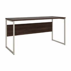 Bush Furniture Hybrid 60W X 30D Computer Table Desk In Black Walnut - HYD360BW