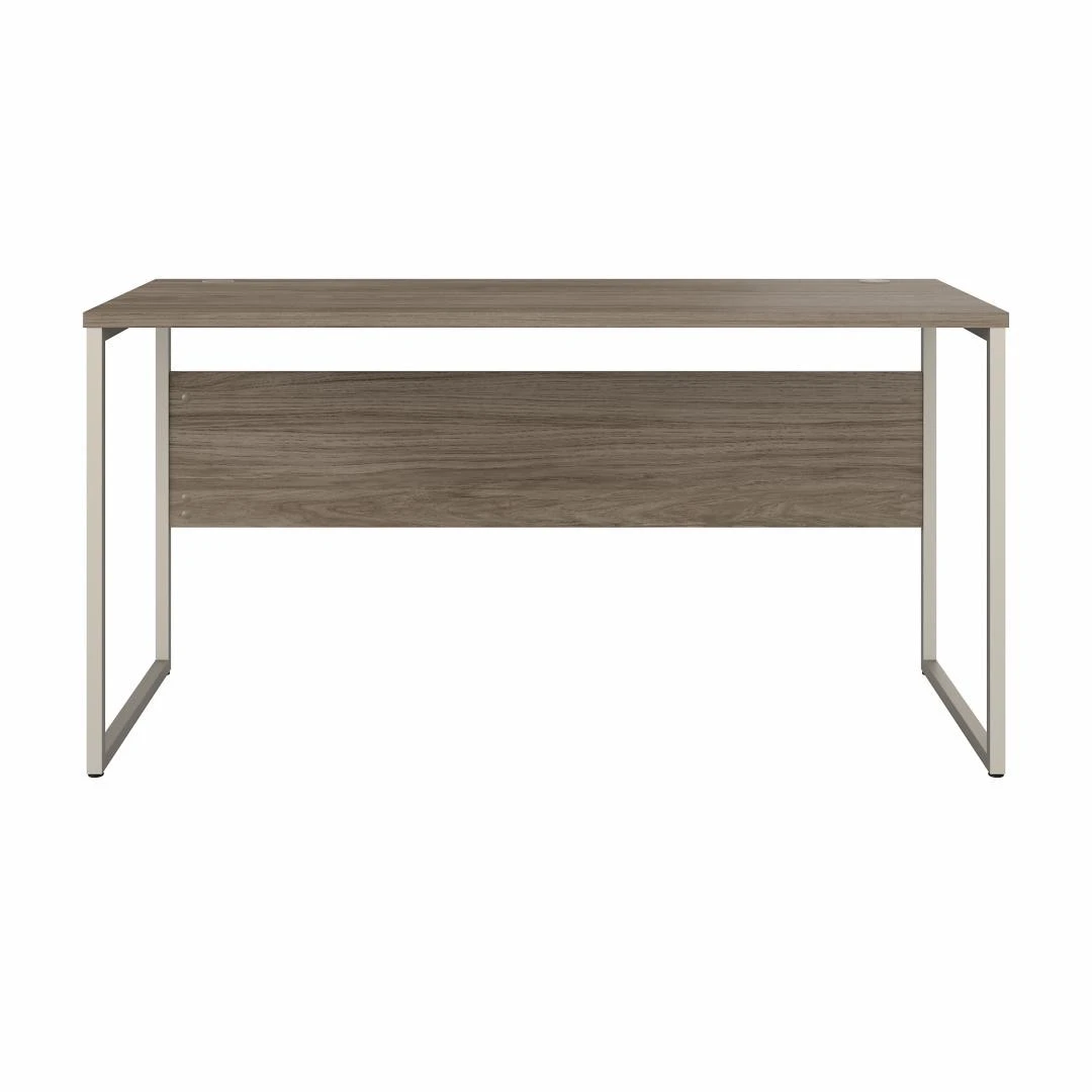 Bush Furniture Hybrid 60W X 24D Computer Table Desk In Modern Hickory - HYD260MH - Image 5