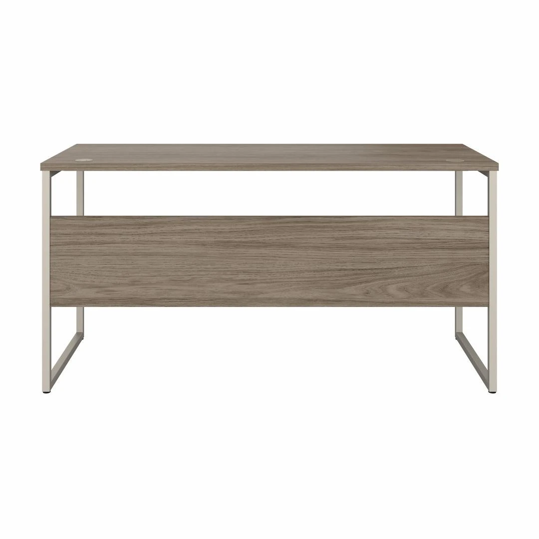 Bush Furniture Hybrid 60W X 24D Computer Table Desk In Modern Hickory - HYD260MH - Image 6