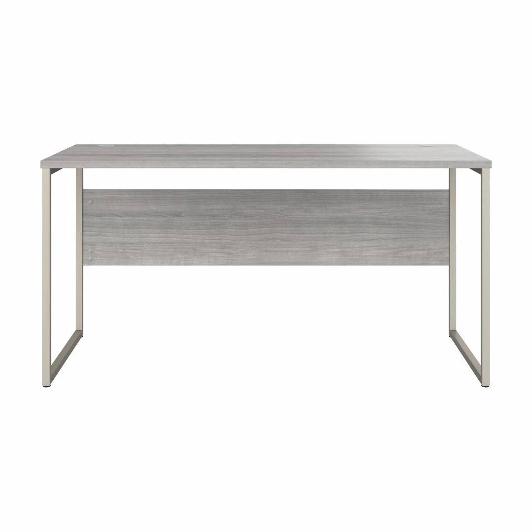 Bush Furniture Hybrid 72W X 30D Computer Table Desk In Platinum Gray - HYD373PG - Image 5
