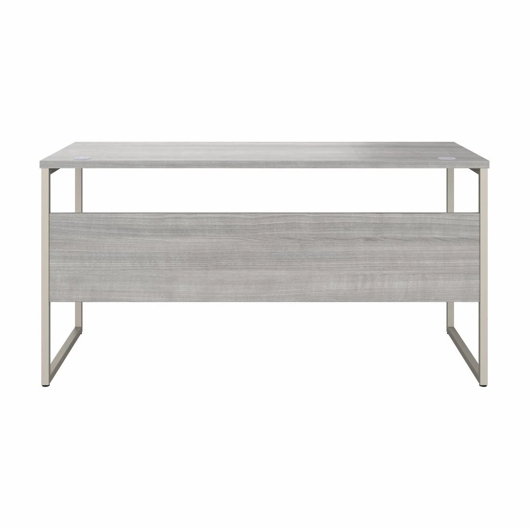 Bush Furniture Hybrid 72W X 30D Computer Table Desk In Platinum Gray - HYD373PG - Image 7