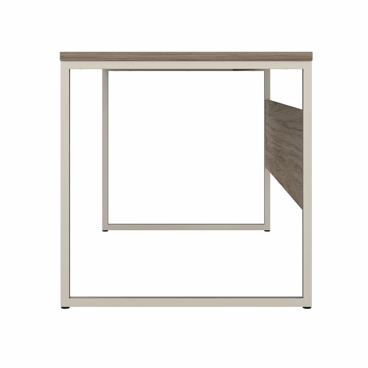 Bush Furniture Hybrid 60W X 30D Computer Table Desk In Modern Hickory - HYD360MH - Image 5