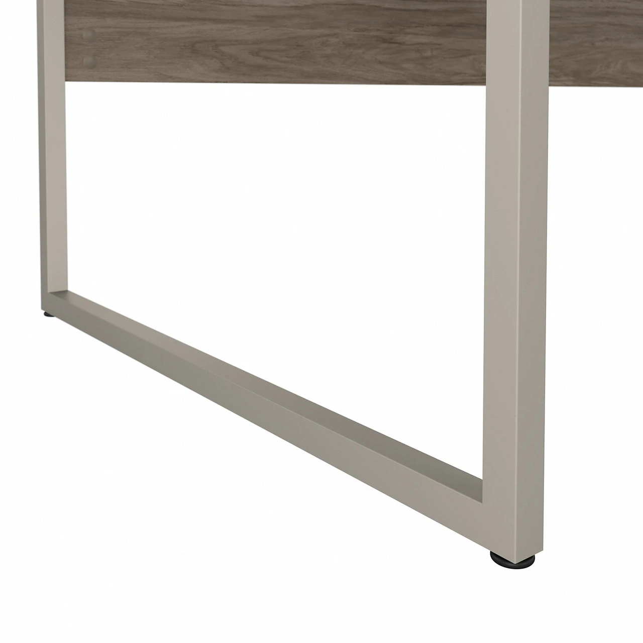 Bush Furniture Hybrid 60W X 30D Computer Table Desk In Modern Hickory - HYD360MH - Image 7