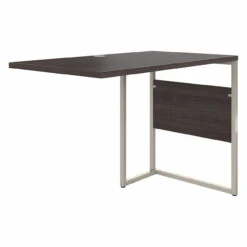 Bush Business Furniture Hybrid 42W X 24D Desk Return/Bridge In Storm Gray - HYR142SG