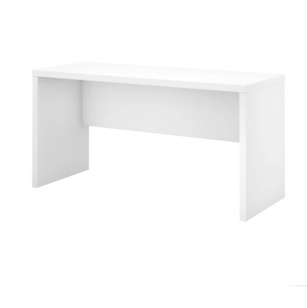 Bush Echo L-Shaped Desk With Hutch And Pedestal File 60" -ECH009PW - Image 3