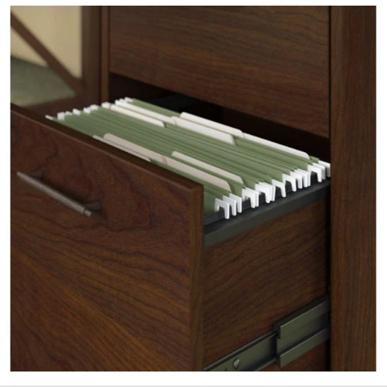 Bush Key West L-Shaped Desk 60" With 2 Drawer Mobile File - KWS013BC - Image 10