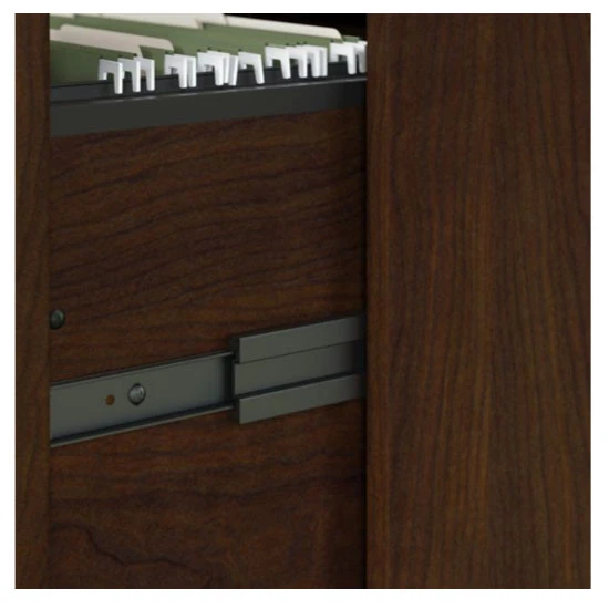 Bush Key West L-Shaped Desk 60" With 2 Drawer Mobile File - KWS013BC - Image 8