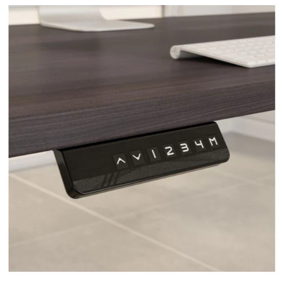 Move 60 Series By Bush Business Furniture 72W X 30D Height Adjustable Standing Desk - M6S7230SGSK - Image 4