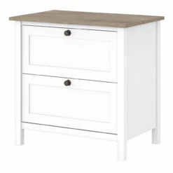 Bush Furniture Mayfield 2 Drawer Lateral File Cabinet Shiplap Gray - MAF131GW2-03