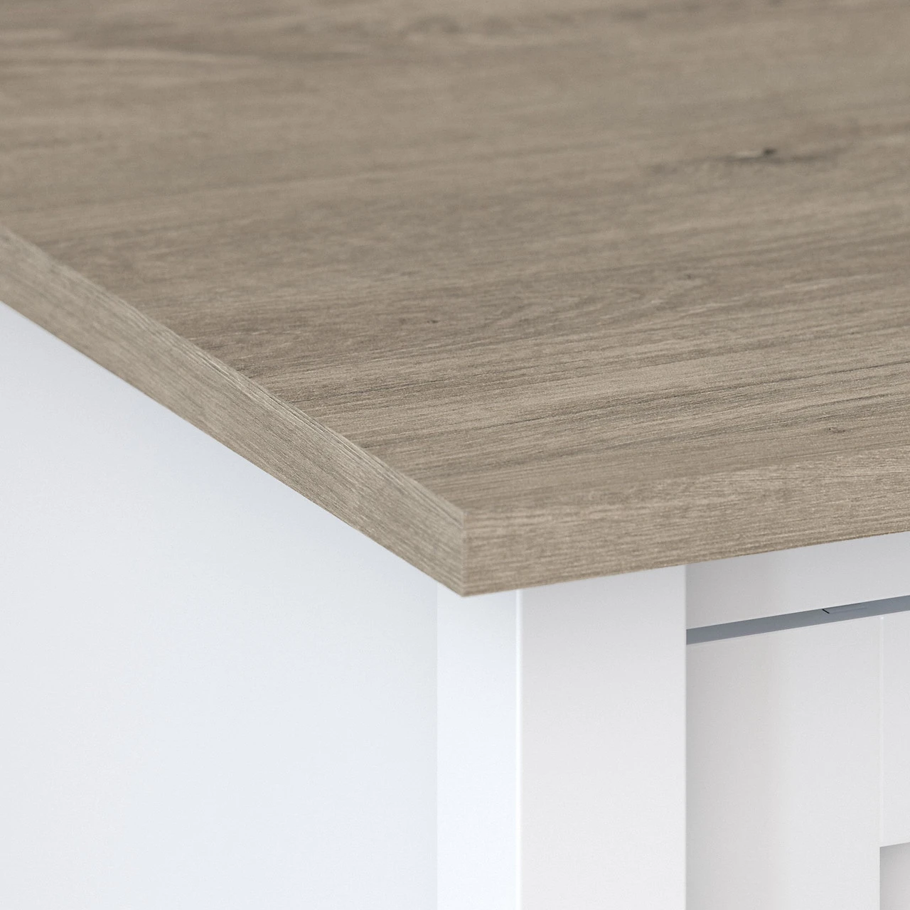 Bush Furniture Mayfield 2 Drawer Lateral File Cabinet Shiplap Gray - MAF131GW2-03 - Image 6