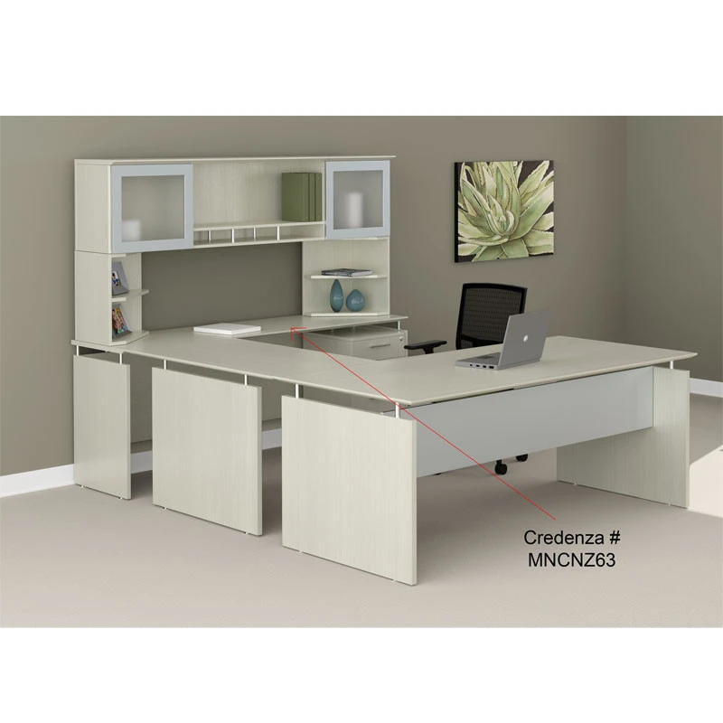 Mayline Medina Laminate Executive Credenza 72" Mocha - MNCNZ72-LDC - Image 3