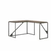Bush Furniture Refinery 50W L Shaped Industrial Desk In Rustic Gray - RFY017RG