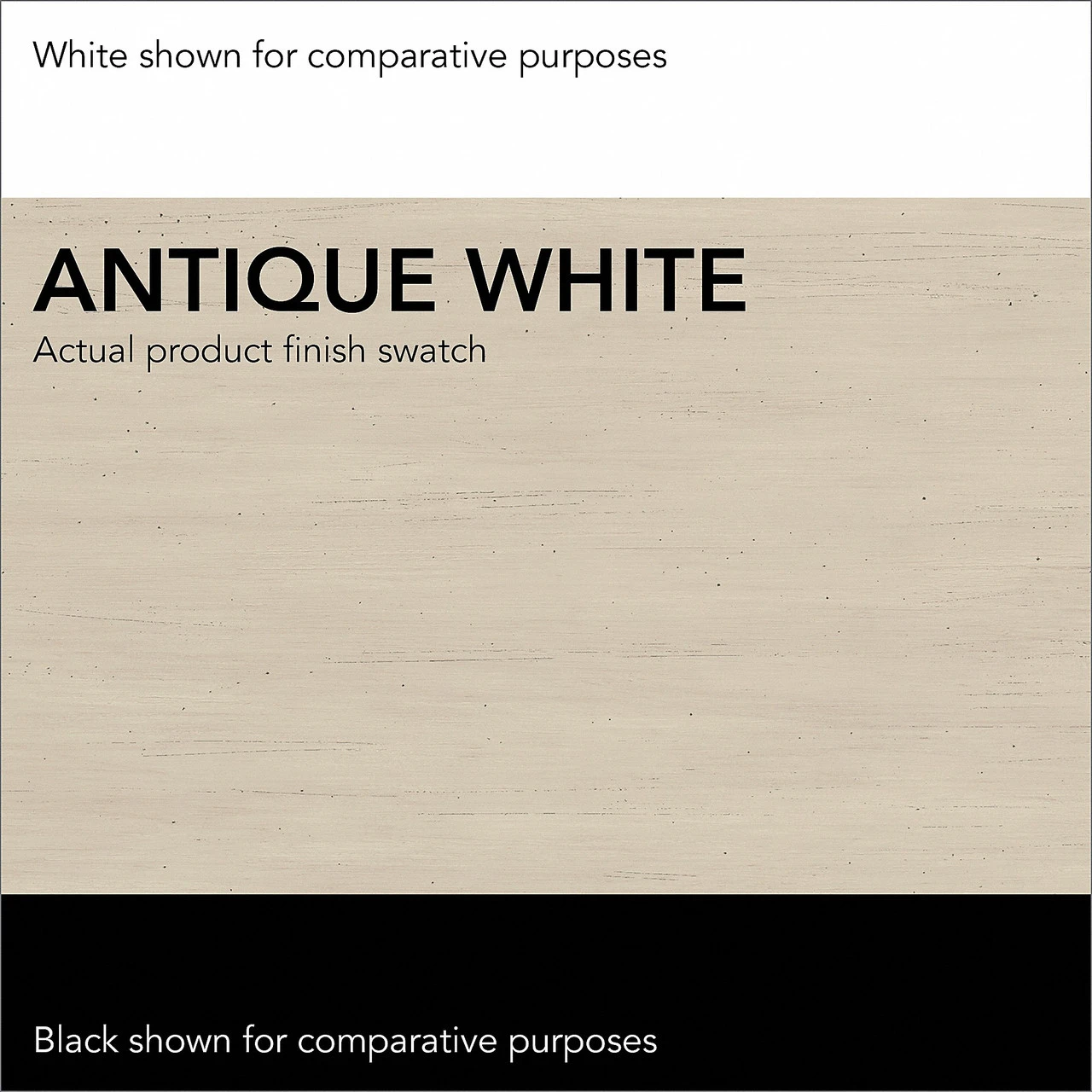 Bush Furniture Salinas 60W L Shaped Desk With Hutch, Lateral File Cabinet And 5 Shelf Bookcase In Antique White - SAL007AW - Image 7