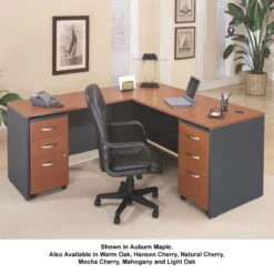 Bush Business Furniture Series C Package L-Shaped Desk - SC21