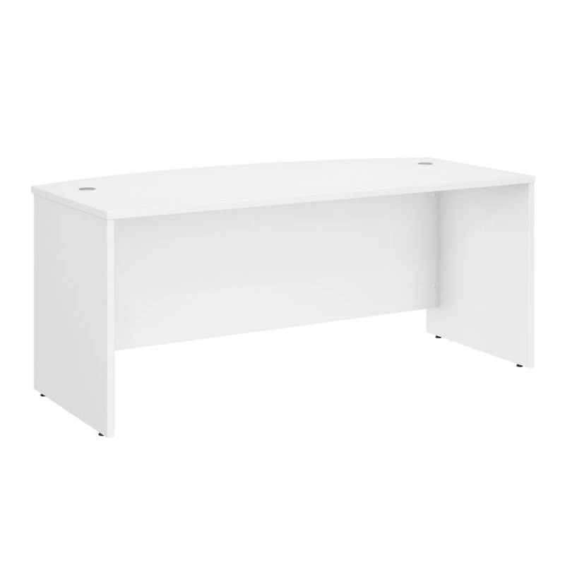 Bush Business Furniture Studio C Bow Front U-Shaped Desk Package 72" White - STC004WH - Image 5