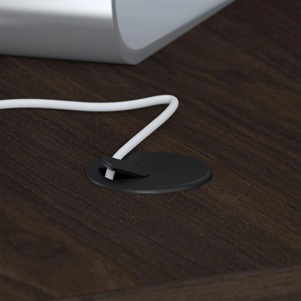 Bush Business Furniture Studio C Credenza Desk 60" X 24" Black Walnut - SCD360BW - Image 8