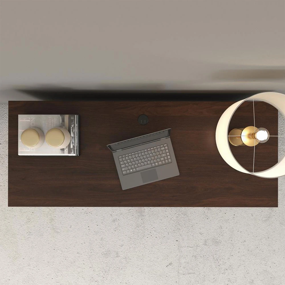 Bush Business Furniture Studio C Credenza Desk 60" X 24" Black Walnut - SCD360BW - Image 9