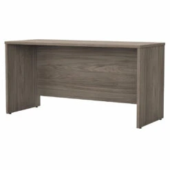 Bush Business Furniture Studio C Credenza Desk 60" X 24" Modern Hickory - SCD360MH
