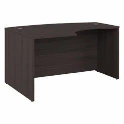 Bush Business Furniture Studio C 60W X 43D Left Hand L-Bow Desk Shell In Storm Gray - SCD660SG